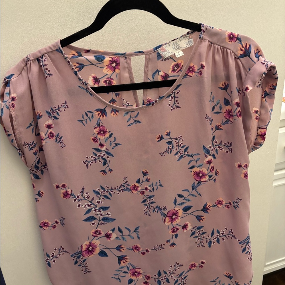 Floral Print Women's Top
